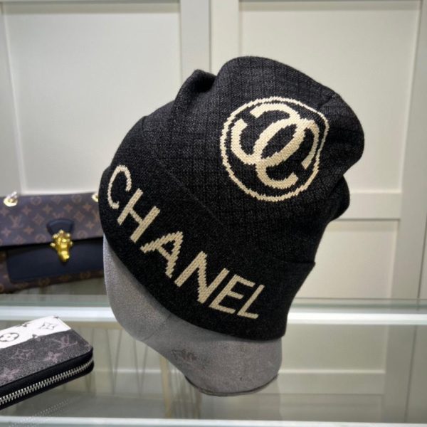 réplica,joyas,joyería,1:1,replica,fake,lujo,barato Gorro de punto de calidad de lana cachemir Chanel