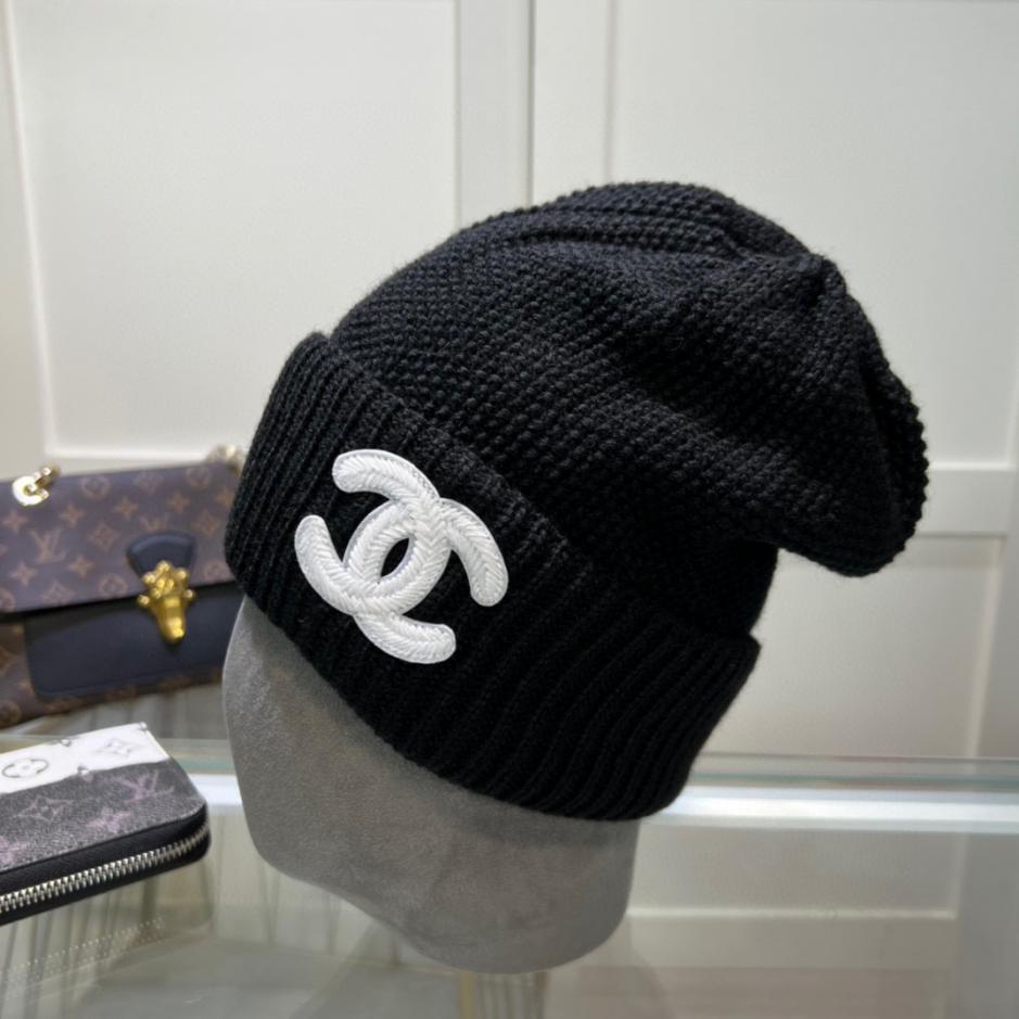 réplica,joyas,joyería,1:1,replica,fake,lujo,barato réplica,joyas,joyería,1:1,replica,fake,lujo,barato Gorro de lana Chanel otoño e invierno reversible.