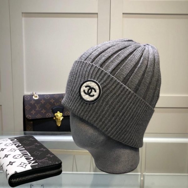 réplica,joyas,joyería,1:1,replica,fake,lujo,barato Gorro DIOR de doble capa de lana virgen y cachemira