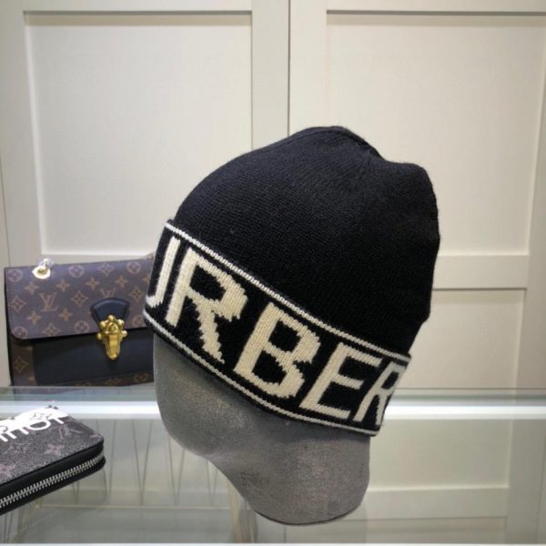 réplica,joyas,joyería,1:1,replica,fake,lujo,barato Gorro de punto Burberry de material de cachemira, el mismo estilo para hombres y mujeres.
