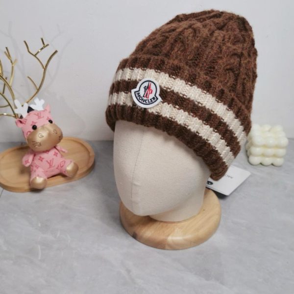 réplica,joyas,joyería,1:1,replica,fake,lujo,barato Gorro de punto MONCLER, el último gorro de punto de lana