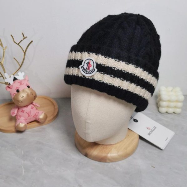 réplica,joyas,joyería,1:1,replica,fake,lujo,barato Gorro de punto MONCLER, el último gorro de punto de lana