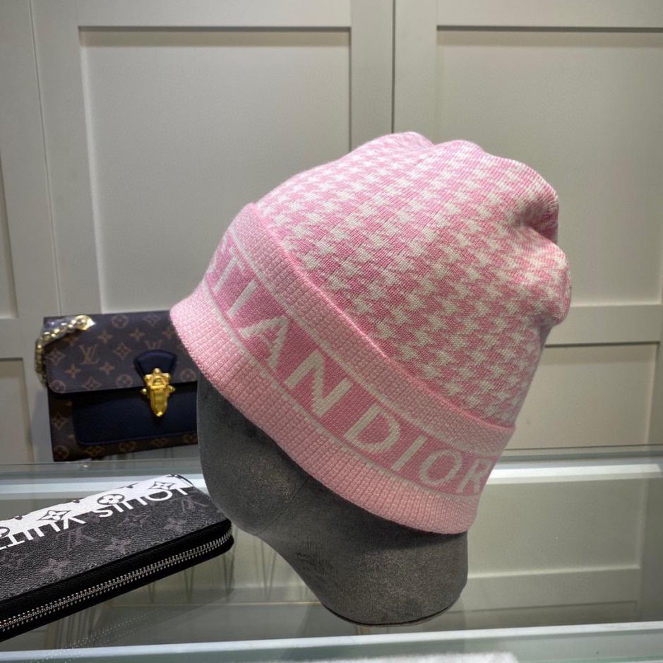 réplica,joyas,joyería,1:1,replica,fake,lujo,barato réplica,joyas,joyería,1:1,replica,fake,lujo,barato El último gorro de punto de lana con pata de gallo de Dior, unisex