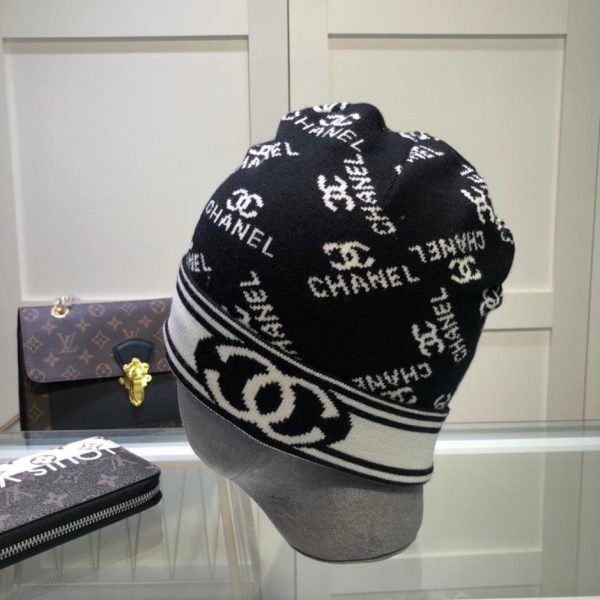 réplica,joyas,joyería,1:1,replica,fake,lujo,barato Gorro de punto de calidad de lana cachemir Chanel