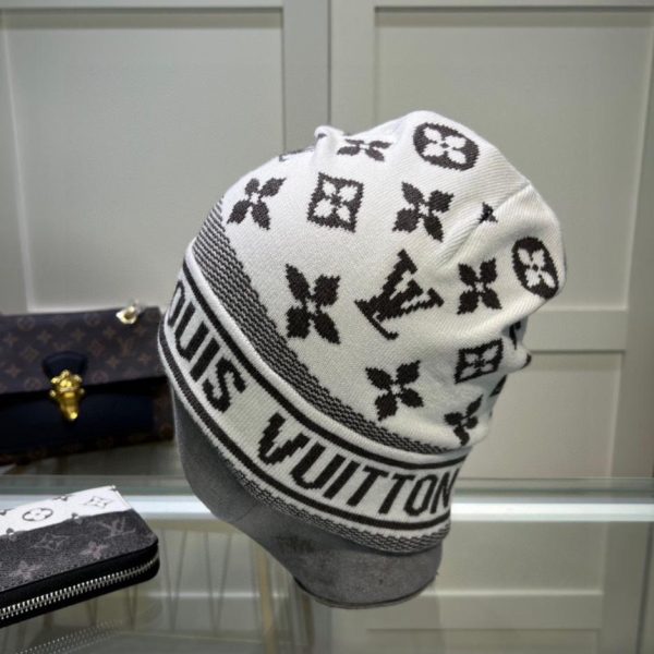 réplica,joyas,joyería,1:1,replica,fake,lujo,barato Gorro de punto Louis Vuitton de cachemira para hombre y mujer.