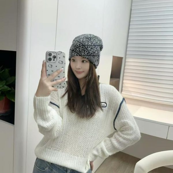 réplica,joyas,joyería,1:1,replica,fake,lujo,barato Gorro de punto clásico LOEWE