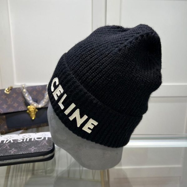 réplica,joyas,joyería,1:1,replica,fake,lujo,barato Gorro de punto CELINE para hombre y mujer