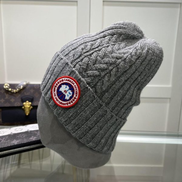 réplica,joyas,joyería,1:1,replica,fake,lujo,barato CANADA GOOSE último gorro tejido de lana