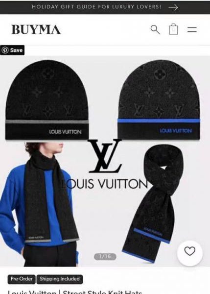 réplica,joyas,joyería,1:1,replica,fake,lujo,barato Louis Vuitton nueva serie de trajes de lana y cachemira, sombreros y bufandas para hombres y mujeres.