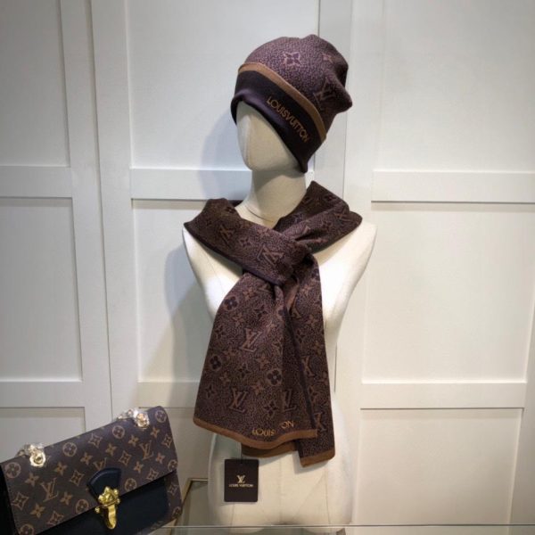 réplica,joyas,joyería,1:1,replica,fake,lujo,barato Louis Vuitton nueva serie de trajes de lana y cachemira, sombreros y bufandas para hombres y mujeres.