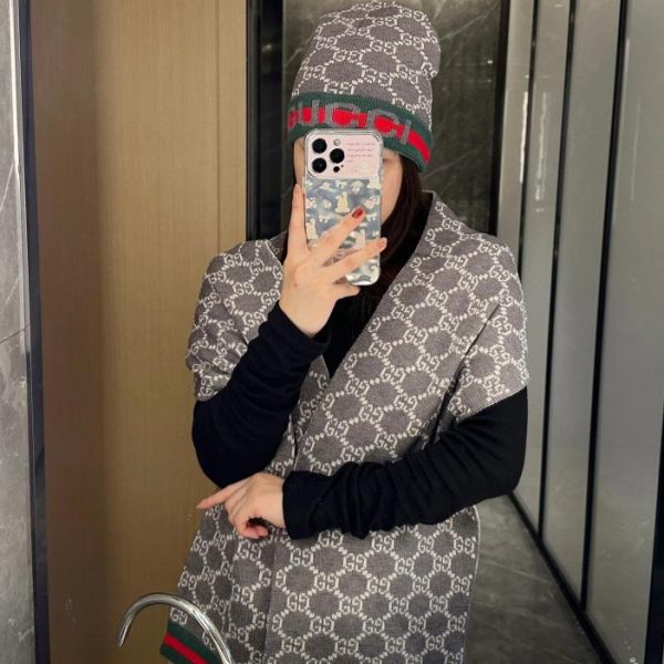réplica,joyas,joyería,1:1,replica,fake,lujo,barato ¡Sombrero de traje clásico de GUCCI! sombrero bufanda