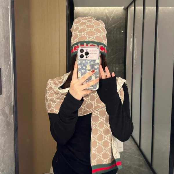 réplica,joyas,joyería,1:1,replica,fake,lujo,barato ¡Sombrero de traje clásico de GUCCI! sombrero bufanda