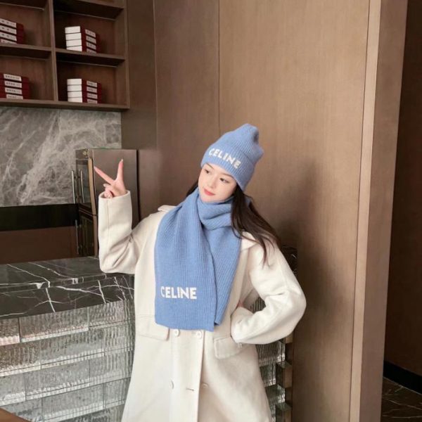 réplica,joyas,joyería,1:1,replica,fake,lujo,barato Celine nuevo traje clásico sombrero bufanda