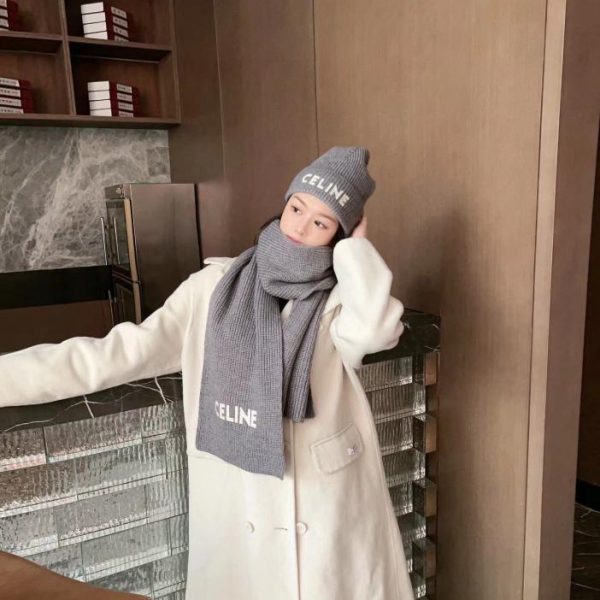 réplica,joyas,joyería,1:1,replica,fake,lujo,barato Celine nuevo traje clásico sombrero bufanda