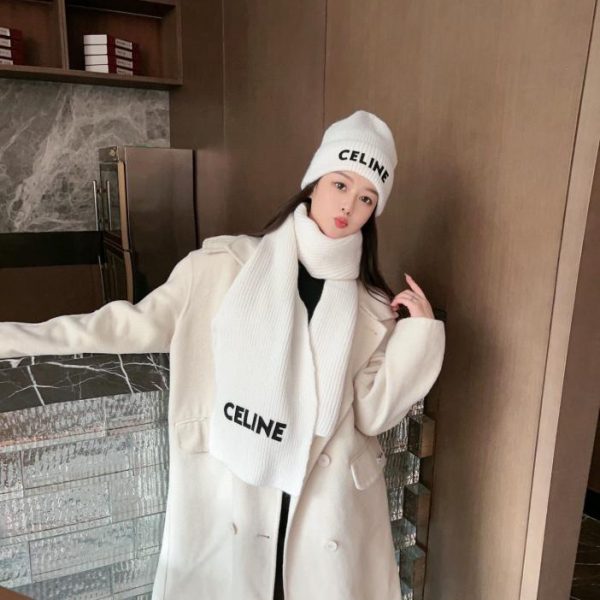 réplica,joyas,joyería,1:1,replica,fake,lujo,barato Celine nuevo traje clásico sombrero bufanda