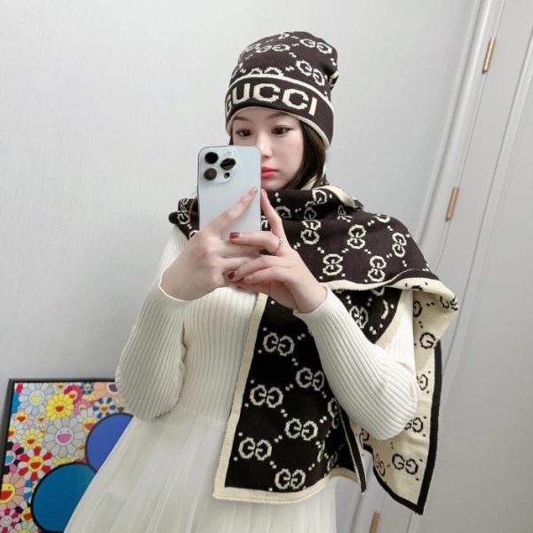 réplica,joyas,joyería,1:1,replica,fake,lujo,barato ¡Sombrero de traje clásico de GUCCI! sombrero bufanda