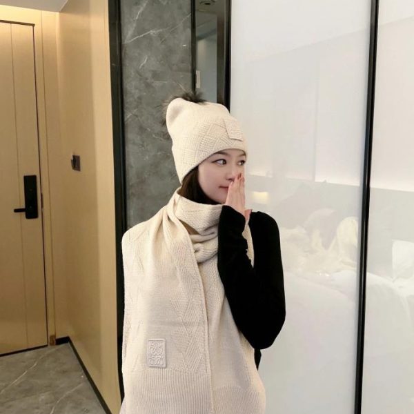 réplica,joyas,joyería,1:1,replica,fake,lujo,barato Loewe nuevo traje clásico sombrero bufanda
