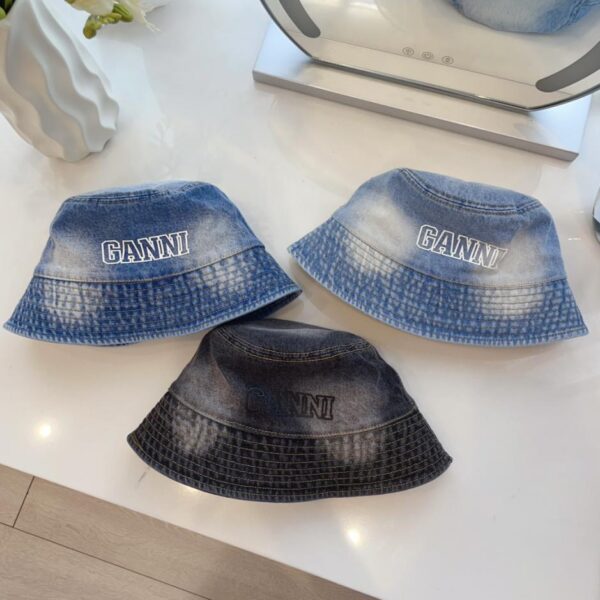 réplica,joyas,joyería,1:1,replica,fake,lujo,barato Ganni Nuevo Pescador Denim Tie-Dye