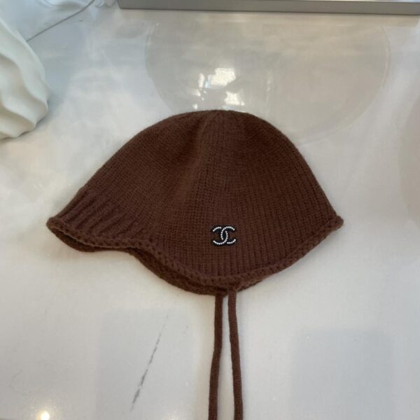 réplica,joyas,joyería,1:1,replica,fake,lujo,barato Chanel nuevo gorro de punto de otoño e invierno.