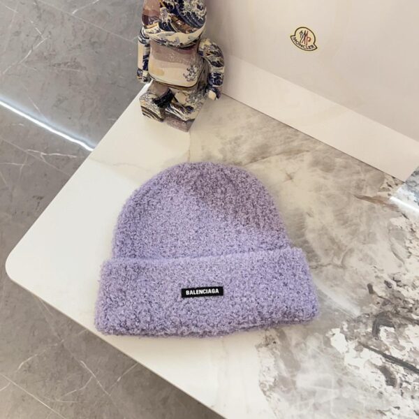 réplica,joyas,joyería,1:1,replica,fake,lujo,barato Gorros de lana de punto Balenciaga de principios de otoño para hombre y mujer