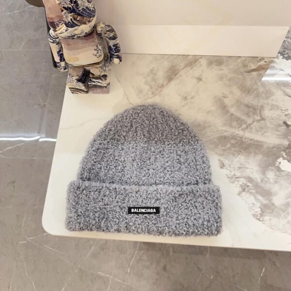 réplica,joyas,joyería,1:1,replica,fake,lujo,barato Gorros de lana de punto Balenciaga de principios de otoño para hombre y mujer