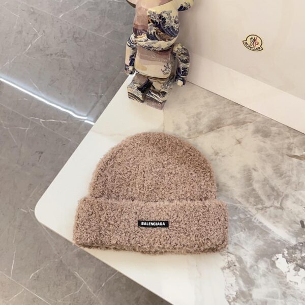 réplica,joyas,joyería,1:1,replica,fake,lujo,barato Gorros de lana de punto Balenciaga de principios de otoño para hombre y mujer