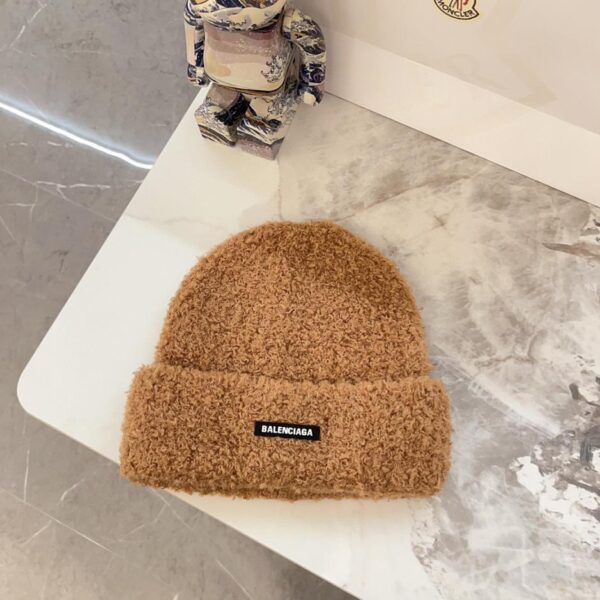 réplica,joyas,joyería,1:1,replica,fake,lujo,barato Gorros de lana de punto Balenciaga de principios de otoño para hombre y mujer