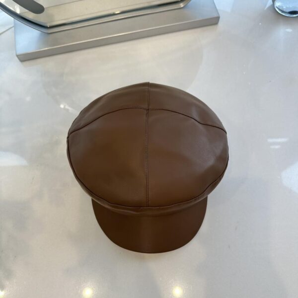 réplica,joyas,joyería,1:1,replica,fake,lujo,barato Boina de sombrero militar de cuero nuevo Chanel