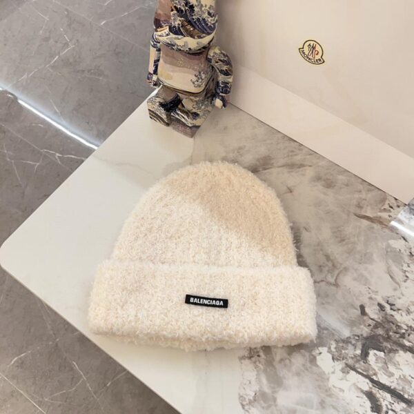 réplica,joyas,joyería,1:1,replica,fake,lujo,barato Gorros de lana de punto Balenciaga de principios de otoño para hombre y mujer