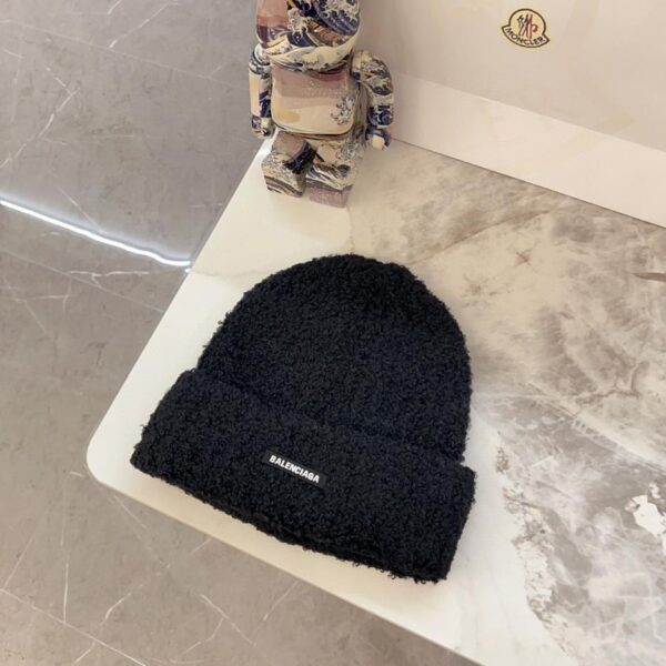 réplica,joyas,joyería,1:1,replica,fake,lujo,barato Gorros de lana de punto Balenciaga de principios de otoño para hombre y mujer