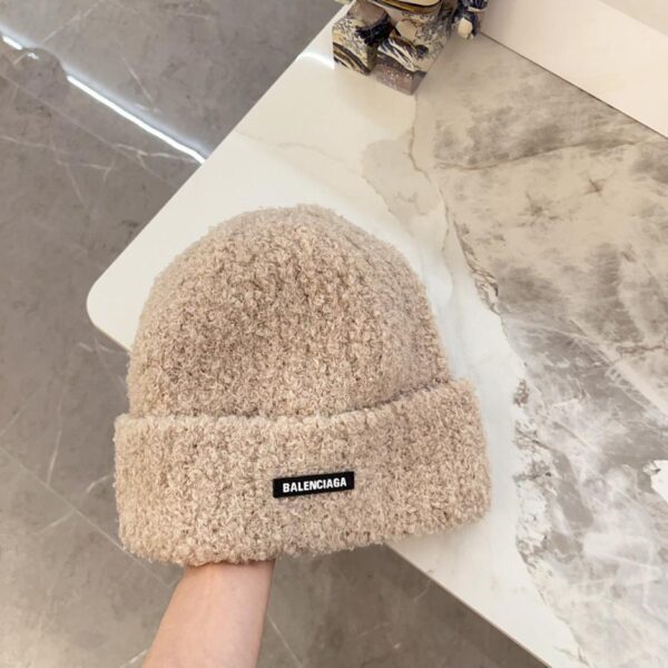 réplica,joyas,joyería,1:1,replica,fake,lujo,barato Gorros de lana de punto Balenciaga de principios de otoño para hombre y mujer