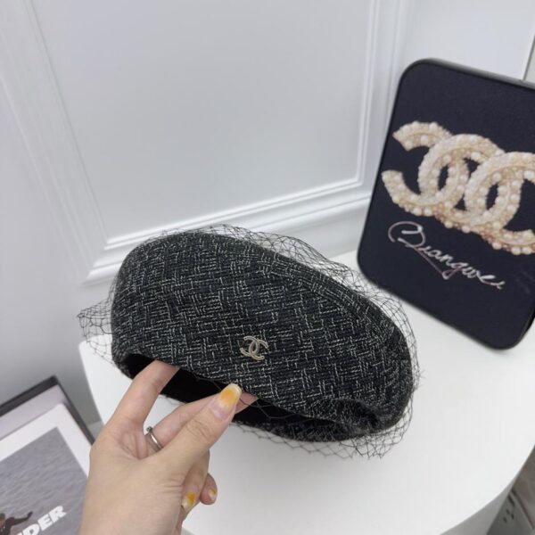 réplica,joyas,joyería,1:1,replica,fake,lujo,barato Boina CHANEL de alta calidad.