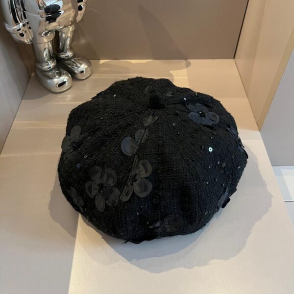 réplica,joyas,joyería,1:1,replica,fake,lujo,barato Gorro de calabaza con boina de piel de otoño e invierno de Chanel.