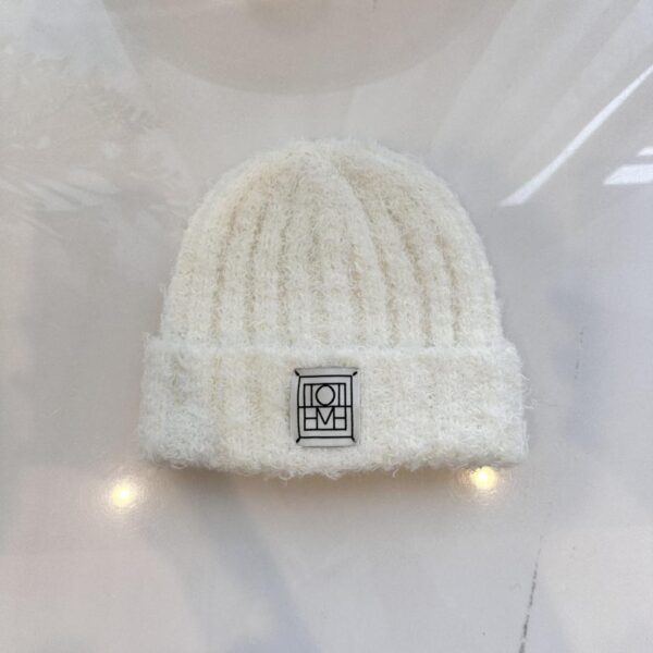 réplica,joyas,joyería,1:1,replica,fake,lujo,barato TOTEME hilo hilado suelto Teddy roll sombrero de punto mismo estilo para hombres y mujeres