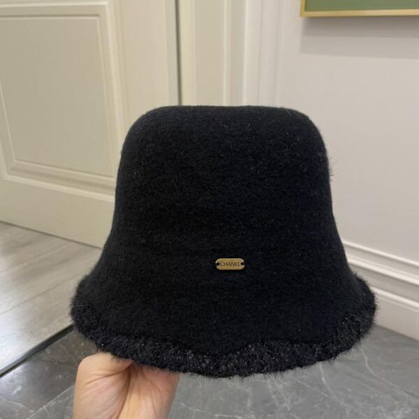 réplica,joyas,joyería,1:1,replica,fake,lujo,barato Gorro de lavabo Chanel de lana nueva