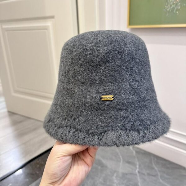 réplica,joyas,joyería,1:1,replica,fake,lujo,barato Gorro de lavabo Chanel de lana nueva