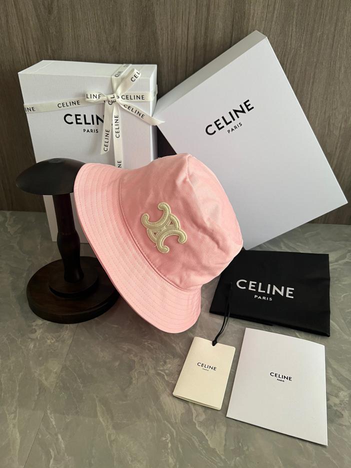 réplica,joyas,joyería,1:1,replica,fake,lujo,barato réplica,joyas,joyería,1:1,replica,fake,lujo,barato Gorro de pescador Celine bordado con logo Arco de Triunfo