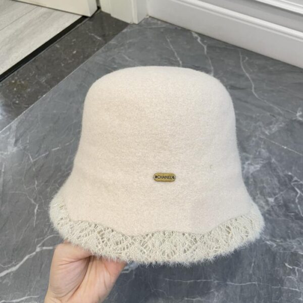 réplica,joyas,joyería,1:1,replica,fake,lujo,barato Gorro de lavabo Chanel de lana nueva