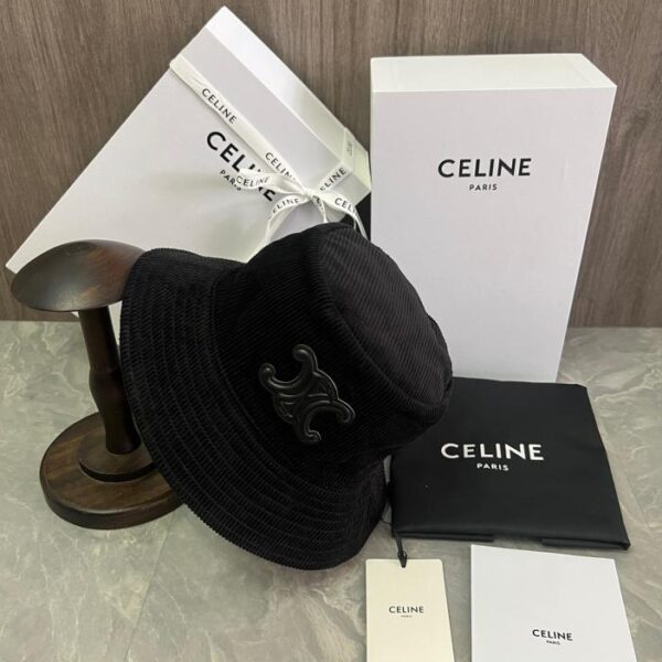 réplica,joyas,joyería,1:1,replica,fake,lujo,barato Sombrero de pescador Triomphe de denim lavado Dark Union de Celine