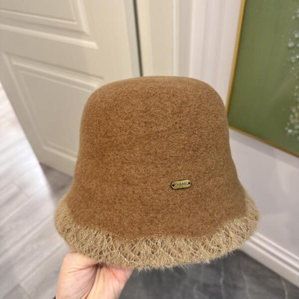 réplica,joyas,joyería,1:1,replica,fake,lujo,barato Gorro de lavabo Chanel de lana nueva