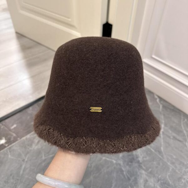 réplica,joyas,joyería,1:1,replica,fake,lujo,barato Gorro de lavabo Chanel de lana nueva