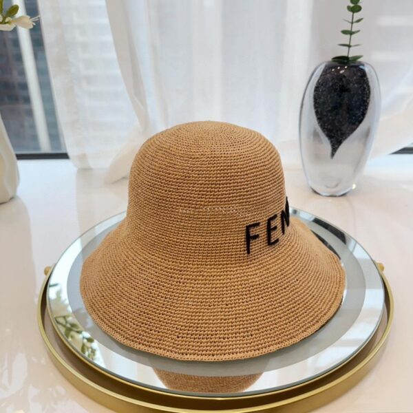 réplica,joyas,joyería,1:1,replica,fake,lujo,barato Fendi nuevo sombrero de pescador con gancho para la mano de primavera y verano.
