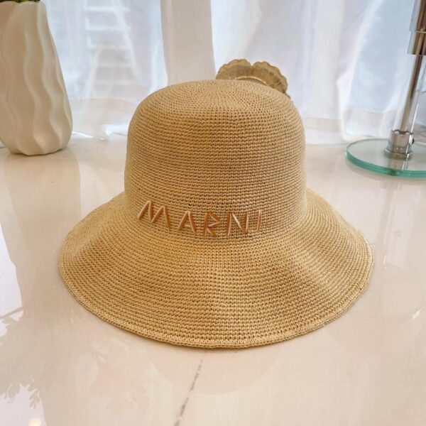 réplica,joyas,joyería,1:1,replica,fake,lujo,barato MARNI primavera y verano nuevo estilo sombrero de pescador con gancho de mano