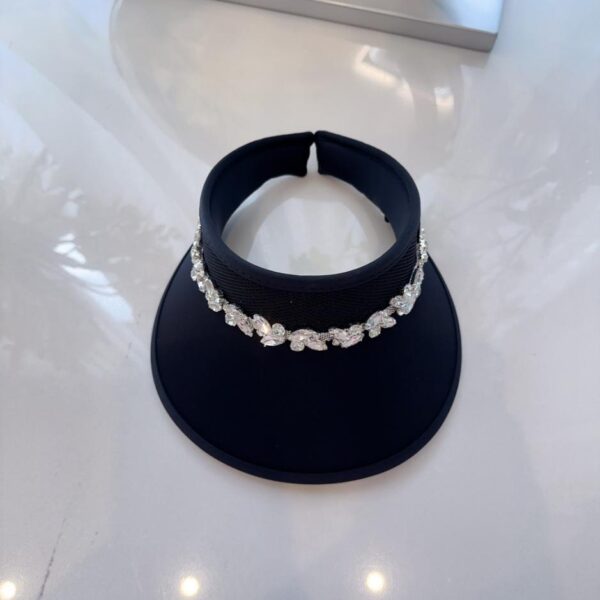 réplica,joyas,joyería,1:1,replica,fake,lujo,barato MiuMiu nuevo sombrero de copa vacío con bordes perforados de alta calidad