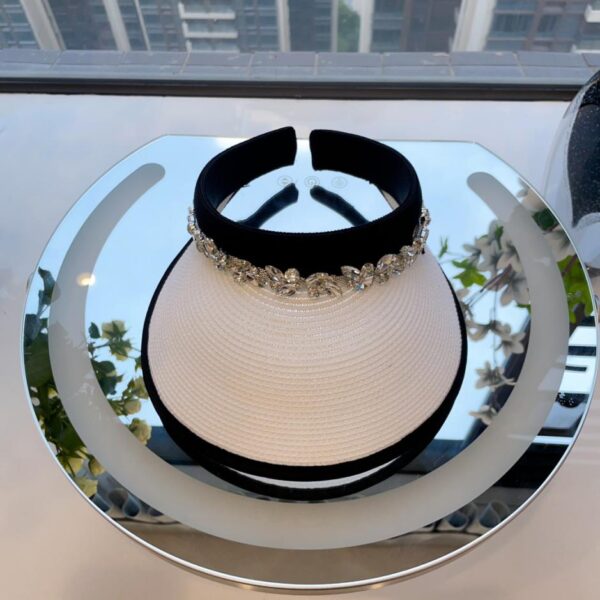 réplica,joyas,joyería,1:1,replica,fake,lujo,barato Dior nueva diadema trenzada fina sombrero de copa vacío