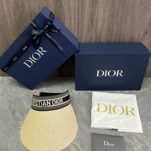 réplica,joyas,joyería,1:1,replica,fake,lujo,barato Dior sombrero para el sol superior vacío