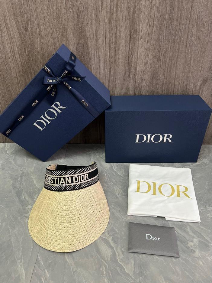 réplica,joyas,joyería,1:1,replica,fake,lujo,barato réplica,joyas,joyería,1:1,replica,fake,lujo,barato Dior sombrero para el sol superior vacío