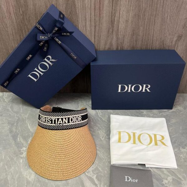 réplica,joyas,joyería,1:1,replica,fake,lujo,barato Dior sombrero para el sol superior vacío