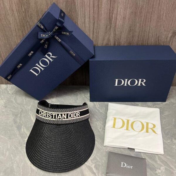 réplica,joyas,joyería,1:1,replica,fake,lujo,barato Dior sombrero para el sol superior vacío