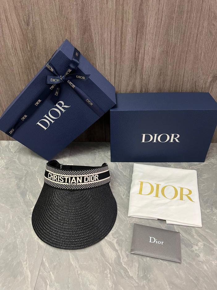 réplica,joyas,joyería,1:1,replica,fake,lujo,barato réplica,joyas,joyería,1:1,replica,fake,lujo,barato Dior sombrero para el sol superior vacío